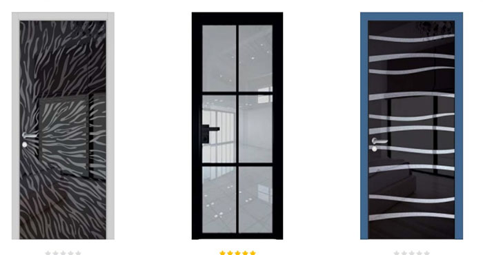 Какие бывают стеклянные двери?