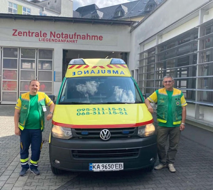 Транспортування хворих по Україні